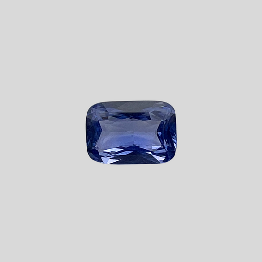 Sapphire Un-Heat - Cushion 9.73x6.79MM - 3.07 Cts.