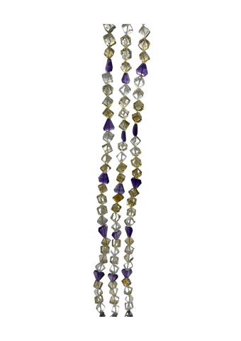 Amethyst & Citrine Fancy Beads
