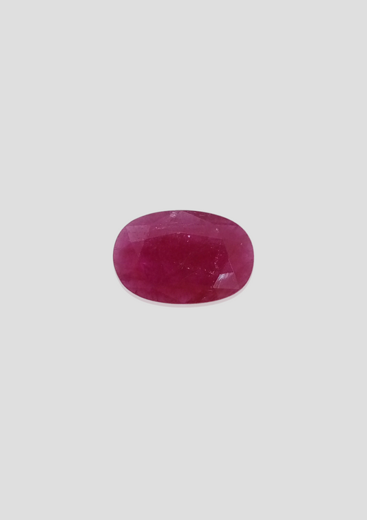 Ruby Un-Heat - Oval 14.63x9.80MM - 4.15 Cts.