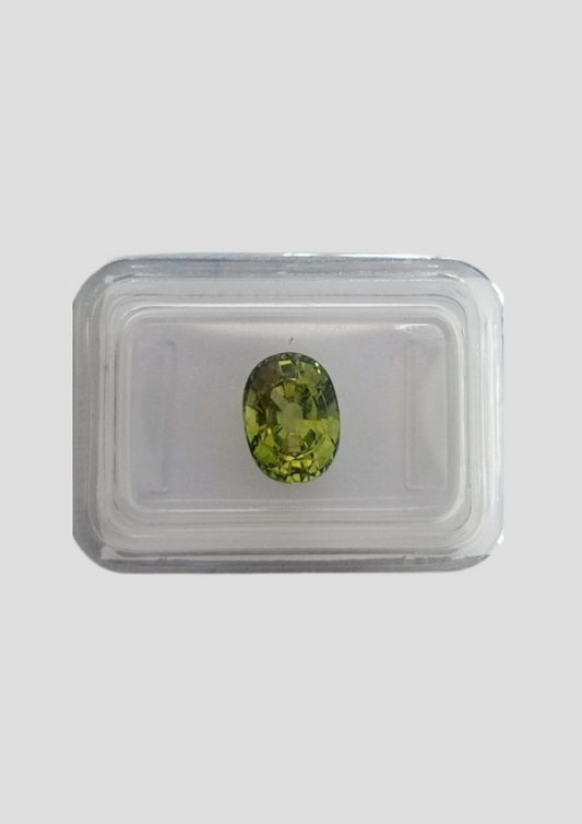 Green Sapphire - Oval 8.45x6.22MM - 2.29 Cts.