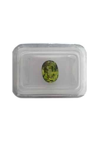 Green Sapphire - Oval 8.45x6.22MM - 2.29 Cts.