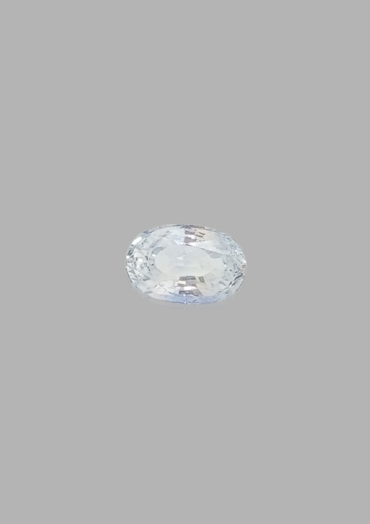 White Sapphire - Oval 13.49x8.96 MM - 8.06 Cts.
