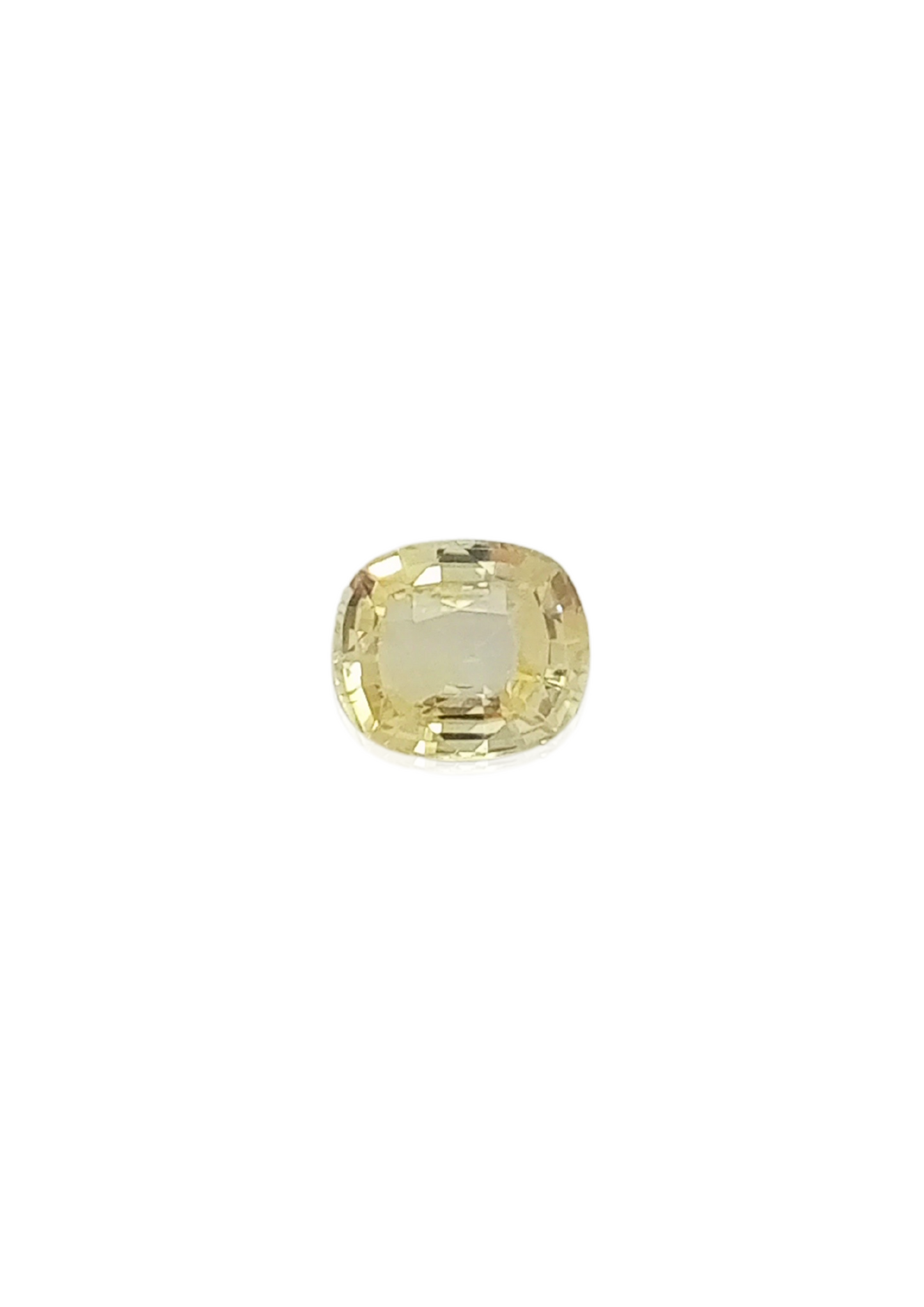 Yellow Sapphire Un-Heat - Cushion 9x7.8MM