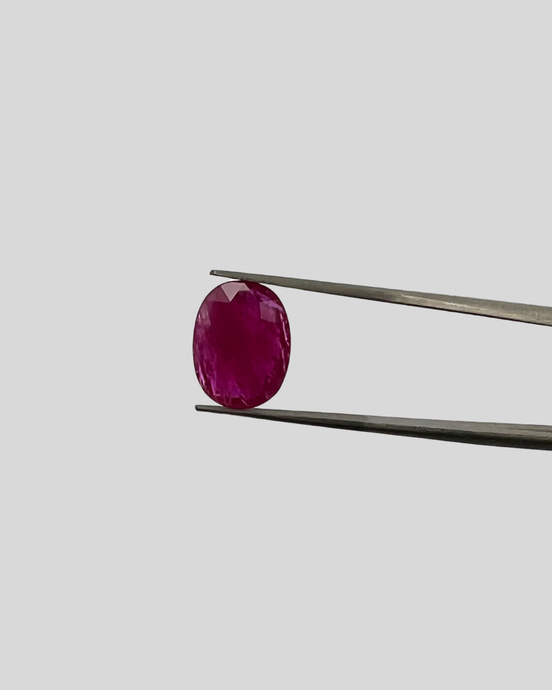 Ruby Un-Heat - Oval 11.94x9.06MM - 3.72 Cts.