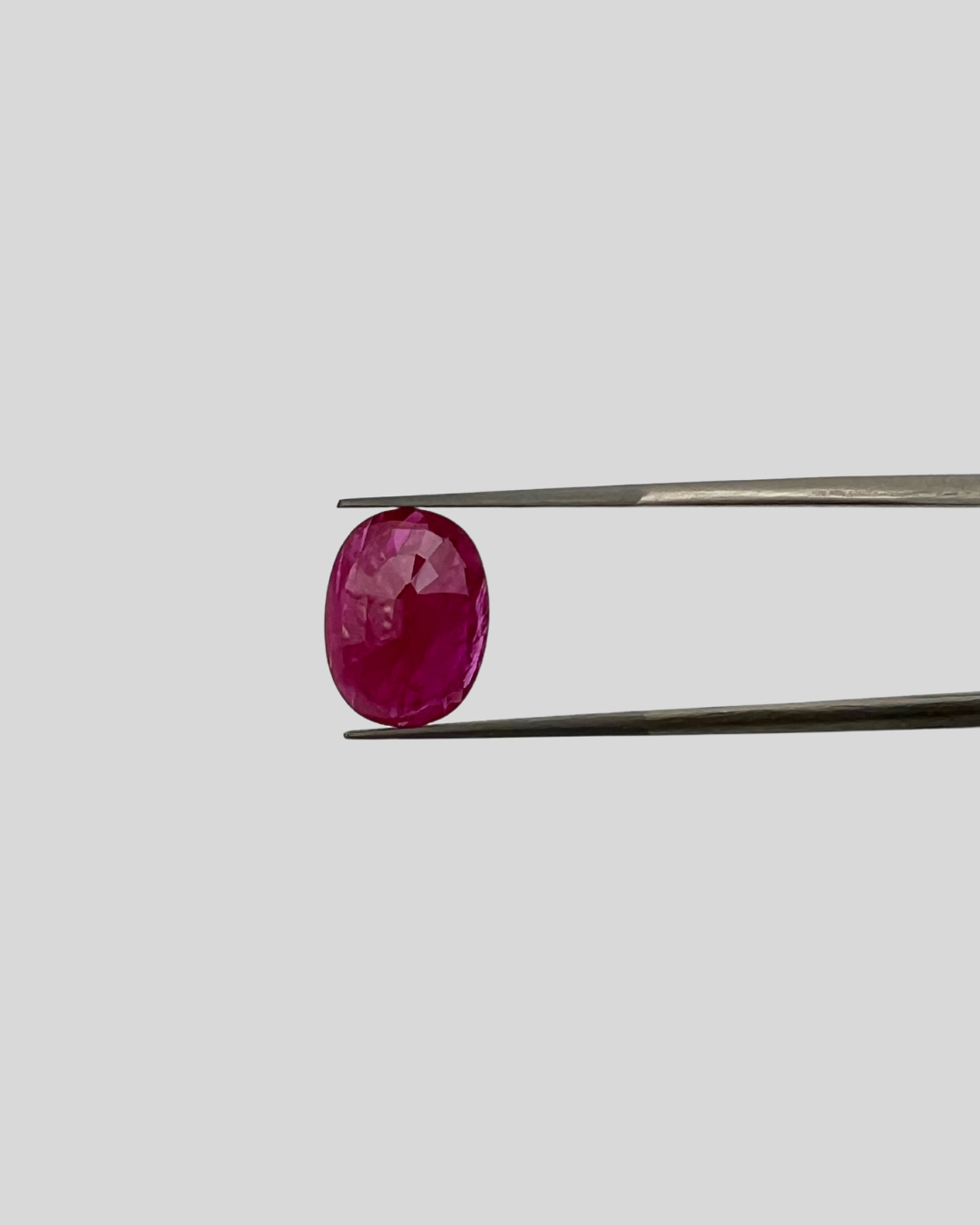 Ruby Un-Heat - Oval 11.94x9.06MM - 3.72 Cts.