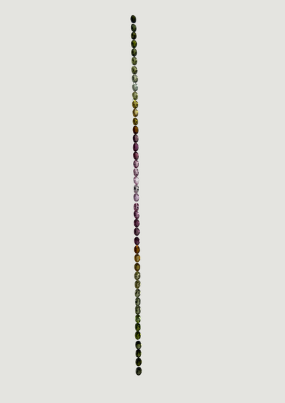 Multi Tourmaline - Oval 4x3MM