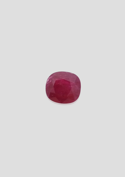 Ruby - Cushion 10.28x9.29MM - 4.80 Cts.