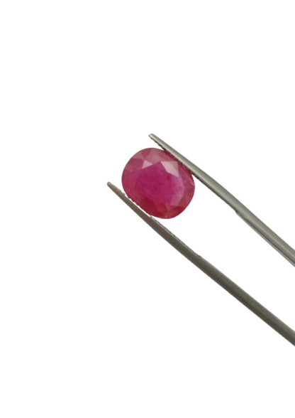 Ruby - Oval 12x10MM