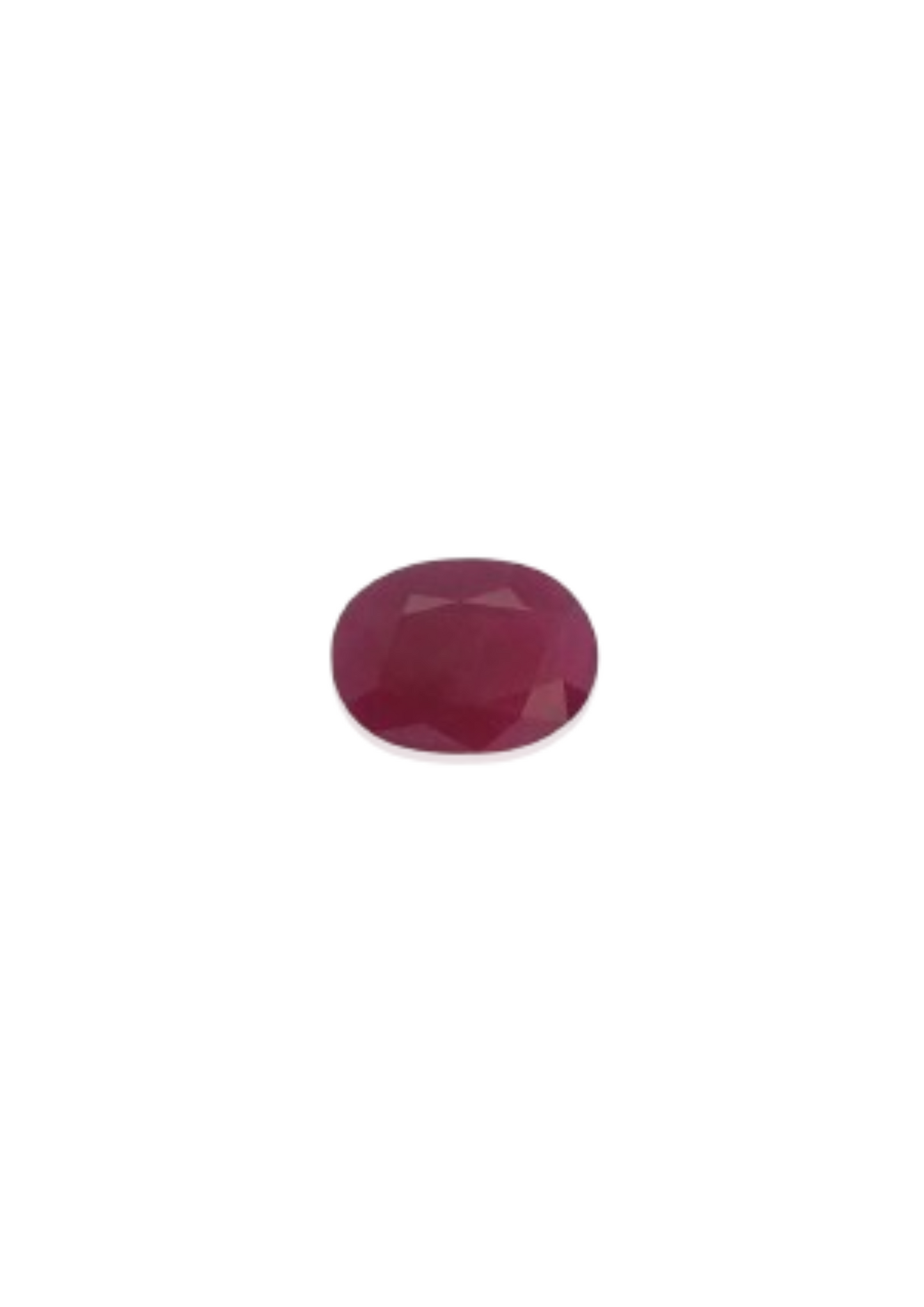 Ruby - Oval 11.17x8.27MM - 5.18 Cts.