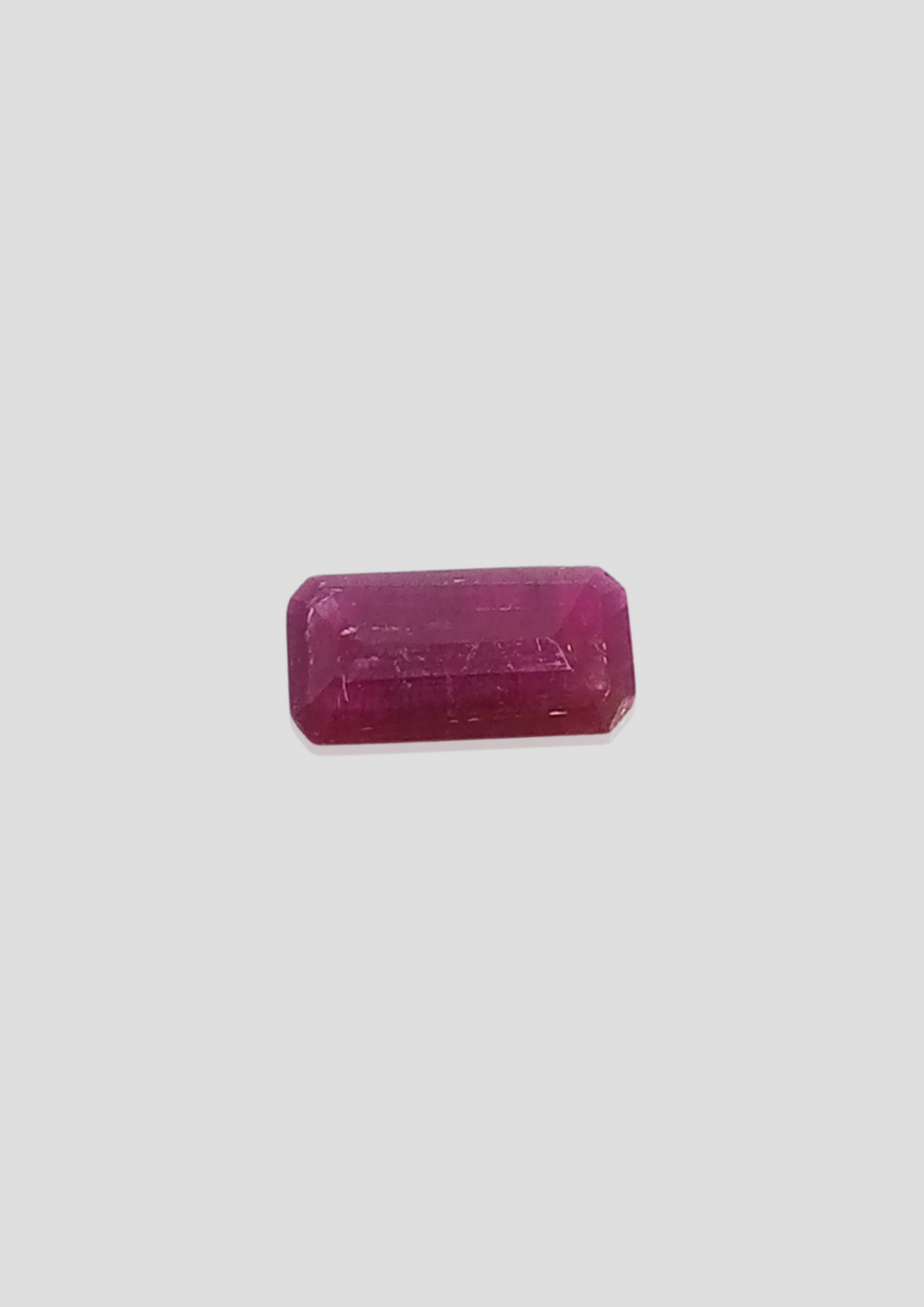 Ruby - Octagon 14.26x7.43MM - 3.35 Cts.