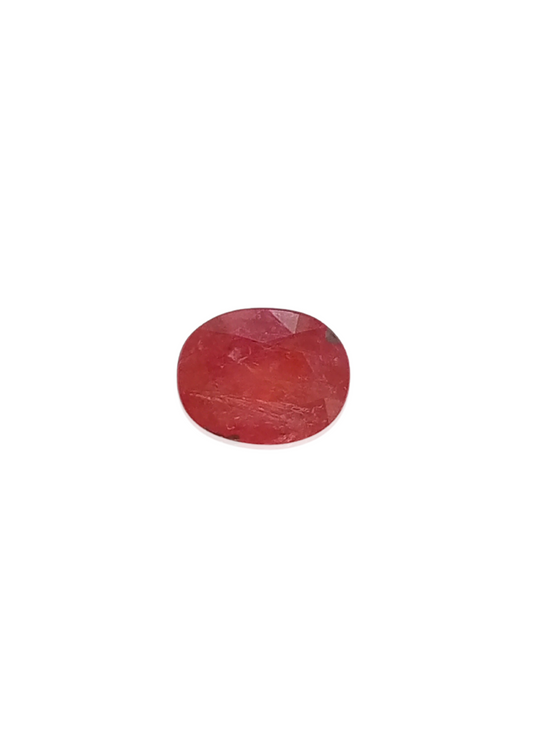 Ruby - Oval 11.34x9.10MM - 4.79 Cts.