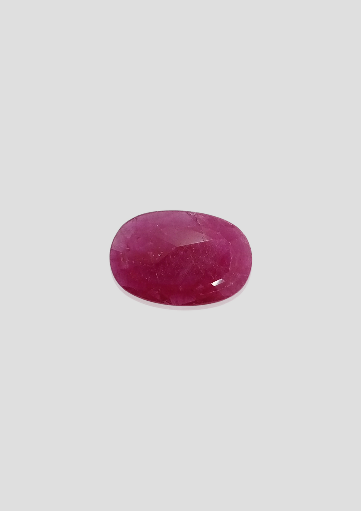 Ruby - Oval 12.26x9.37MM - 3.97 Cts.