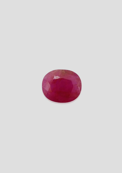 Ruby - Oval 14.68x12.32MM - 8.17 Cts.