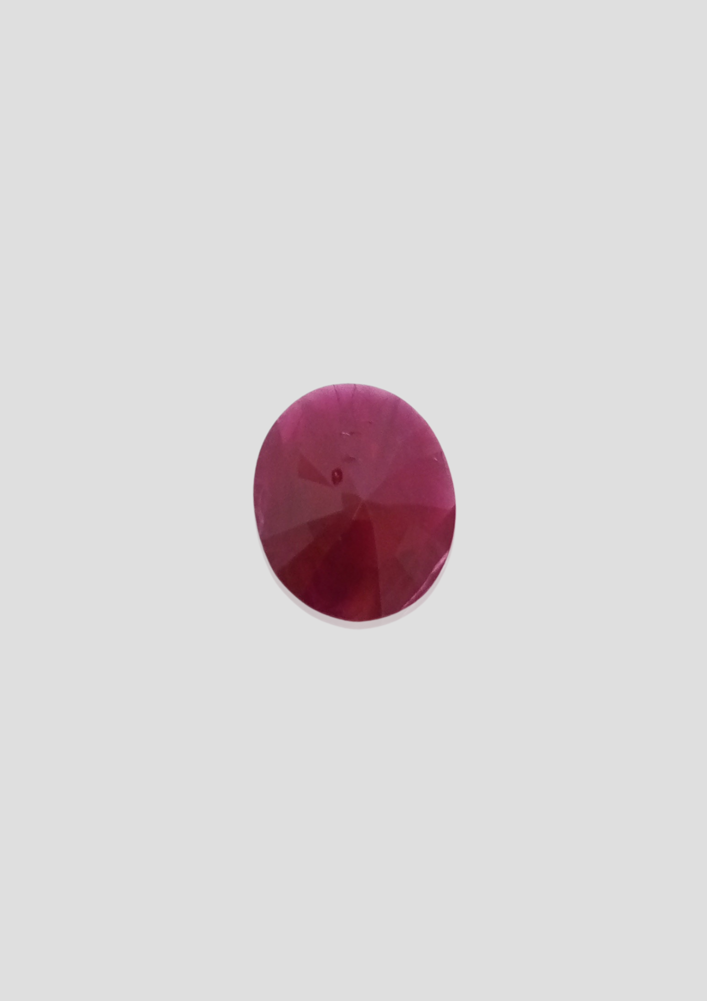 Ruby - Oval 14.39x11.55MM - 5.32 Cts.