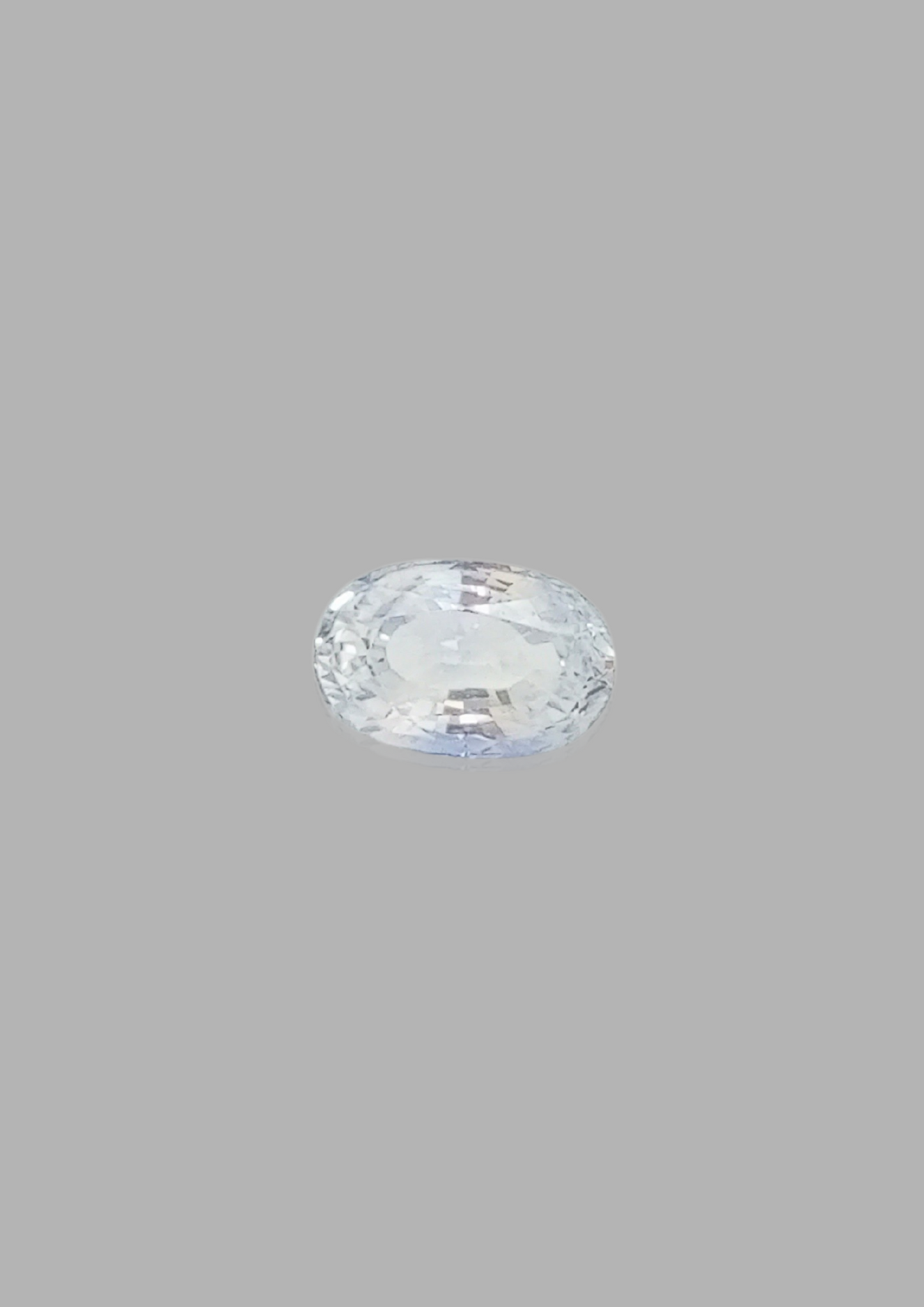 White Sapphire - Oval 13.5x9MM