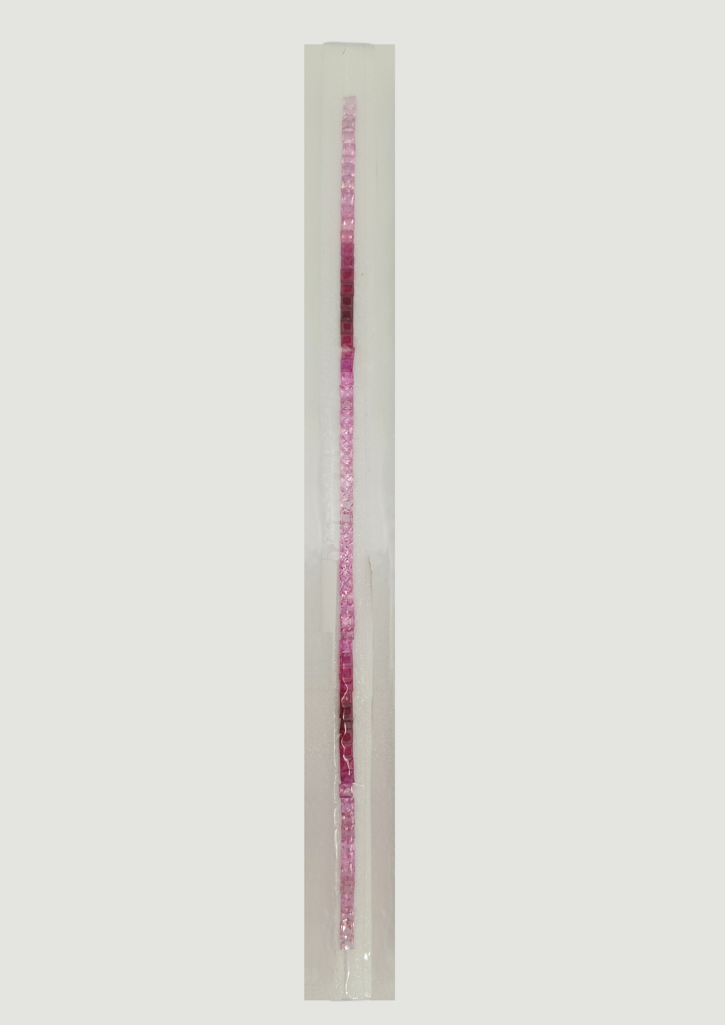 Pink Sapphire Shaded - Square 2.7MM