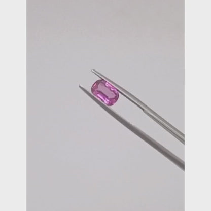 Pink Sapphire - Cushion 8.2x5.7MM