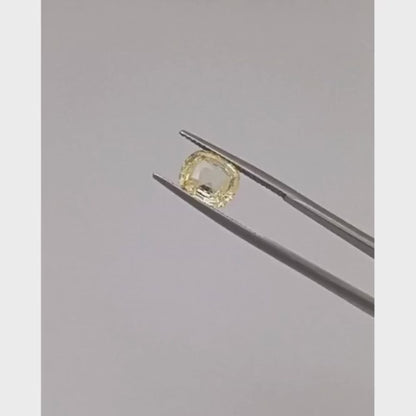 Yellow Sapphire - Cushion 9x7.8MM