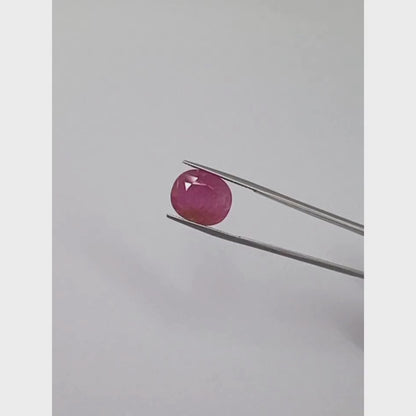 Ruby - Oval 16.81x12.51MM - 7.52 Cts.