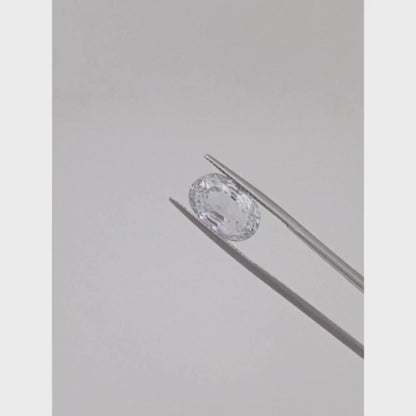 White Sapphire - Oval 13.5x9MM