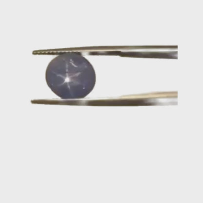Star Sapphire Un-Heat - Cabochon Round 10.21-10.63MM - 4.52 Cts.
