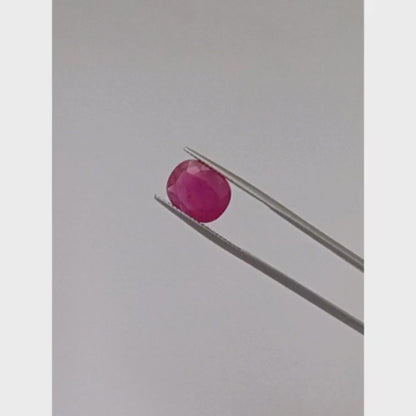 Ruby - Oval 12x10MM